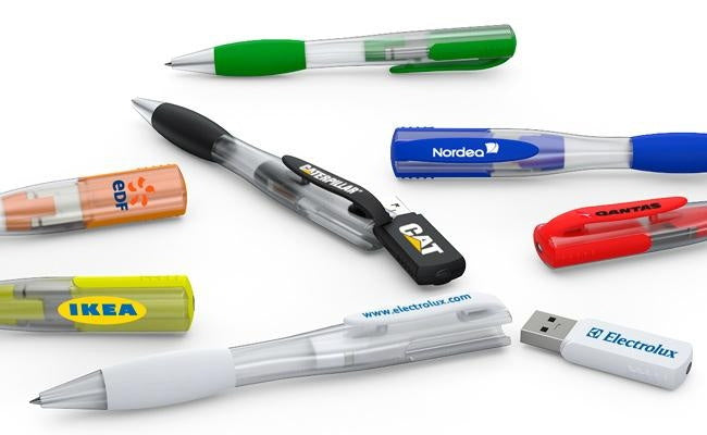 Printed Plastic Pen USB