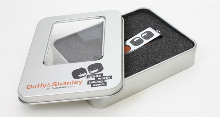 Metal Tin USB Box
