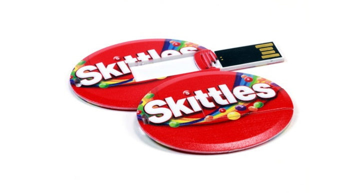 Oval USB Card