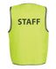Hi Vis Safety Vest STAFF – JB6HVS6
