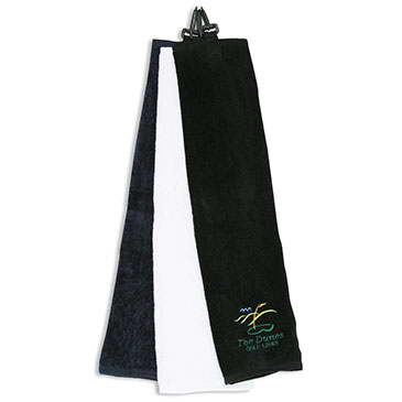 Velour Triple Fold Towel inc Carabiner - CGA-TW-TF