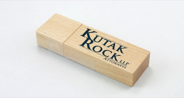 Printed Coppice Wood USB