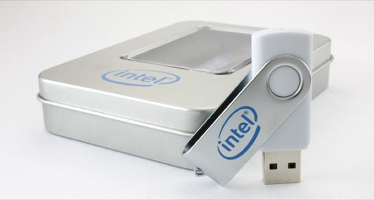 Metal Tin USB Box