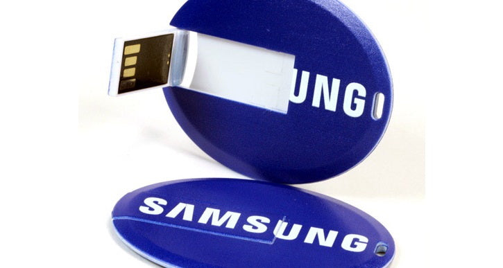 Oval USB Card