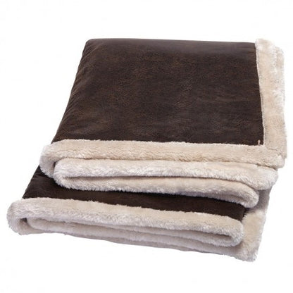 KANATA FAUX LEATHER THROW – K25
