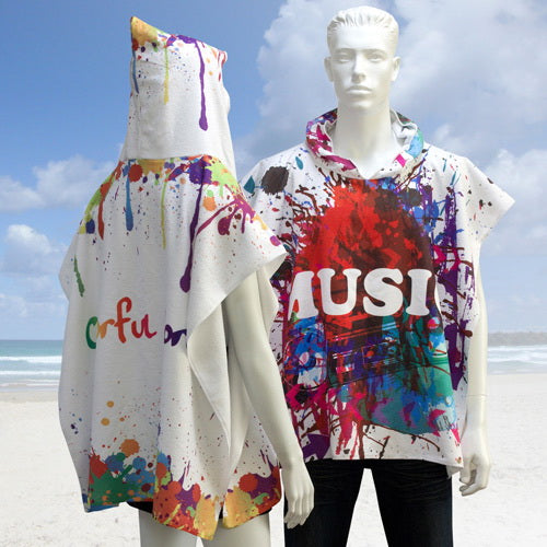 Hooded Towel Poncho - PK17040A