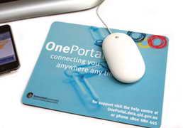 Deluxe Mouse Mat Rubber Sponge 230 x 190
