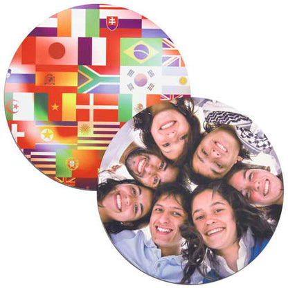 Circular 3-in-1 Notebook Mouse Pads 200mm