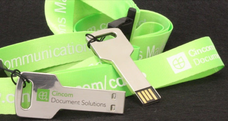 Printed Key Shape USB