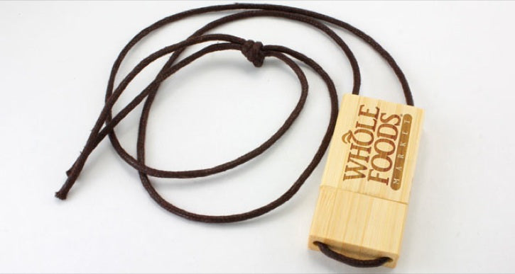 Printed Bamboo USB