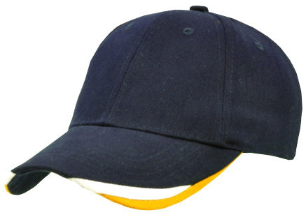 Bondi 3 Tone Peak Design Cap – AH325