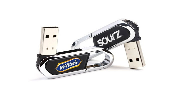 Printed Carabiner USB