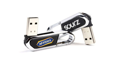 Printed Carabiner USB