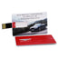 Printed Slim Credit Card USB