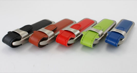 Printed Boss Leather USB