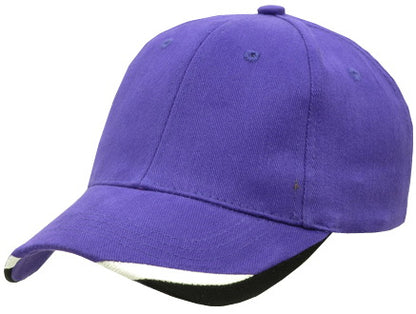 Bondi 3 Tone Peak Design Cap – AH325