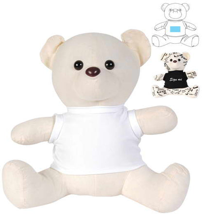 Signature Calico Bear - 27cm