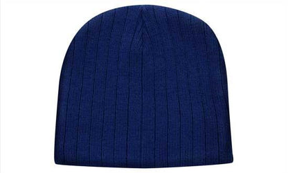 Cable Knit Beanie With Inner Fleece Head Band – 4189