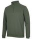 C OF C BRASS 1/2 ZIP SWEAT - S3FSZ