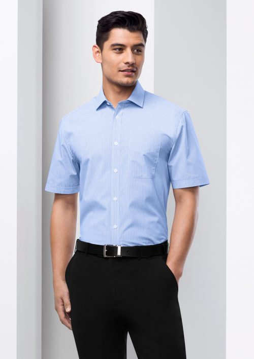 Mens Euro Short Sleeve Shirt - S812MS