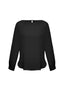 Ladies Madison Boatneck Blouse - S828LL