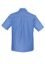 Mens Wrinkle Free Chambray Short Sleeve Shirt - SH113