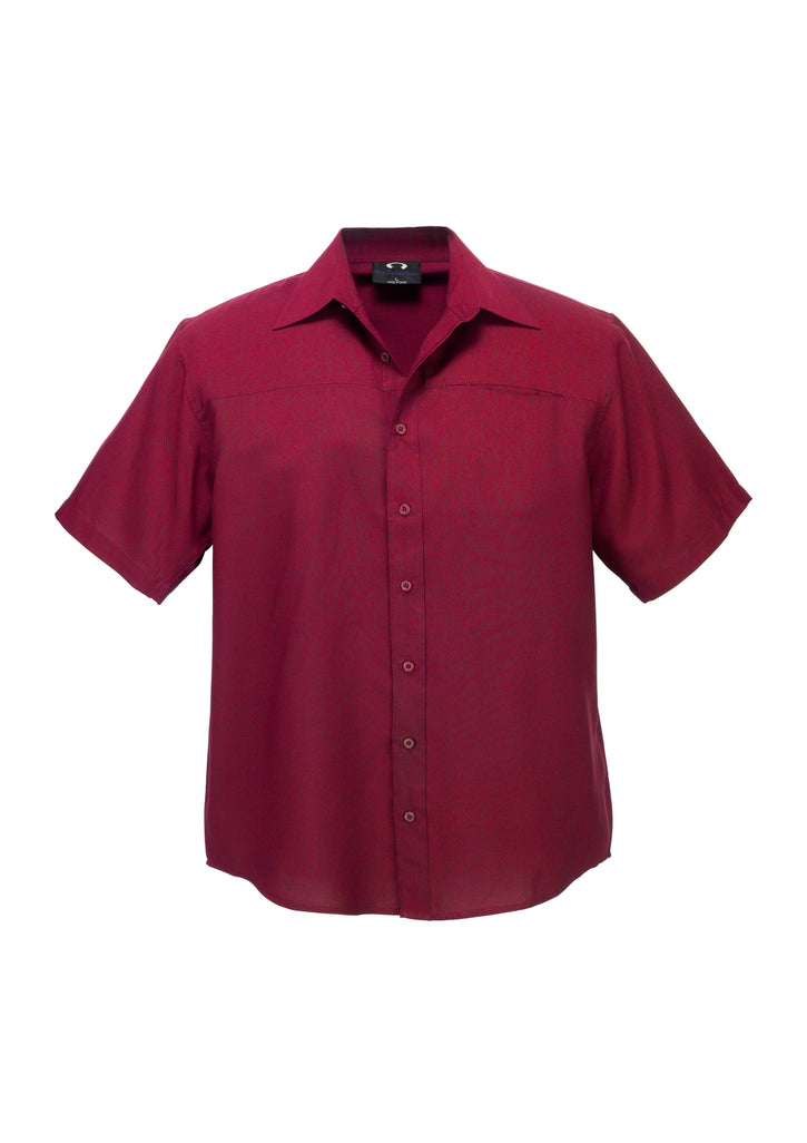 Mens Plain Oasis Short Sleeve Shirt - SH3603