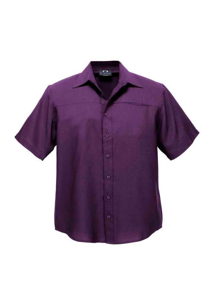 Mens Plain Oasis Short Sleeve Shirt - SH3603