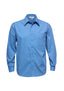 Mens Micro Check Long Sleeve Shirt - SH816