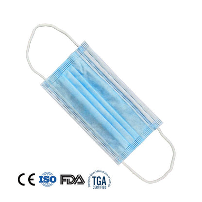 3-Ply Disposable Surgical Face Masks in Melbourn