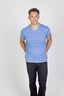 Ramo - Mens Marl V-neck T-shirt - T903TV