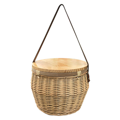 Scotch Wicker Picnic Cooler Basket - WCB001