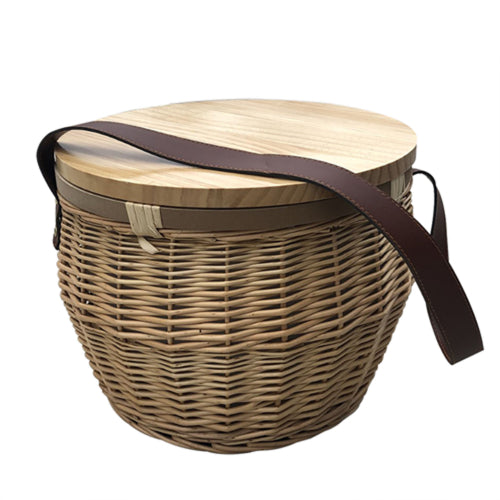 Scotch Wicker Picnic Cooler Basket - WCB001