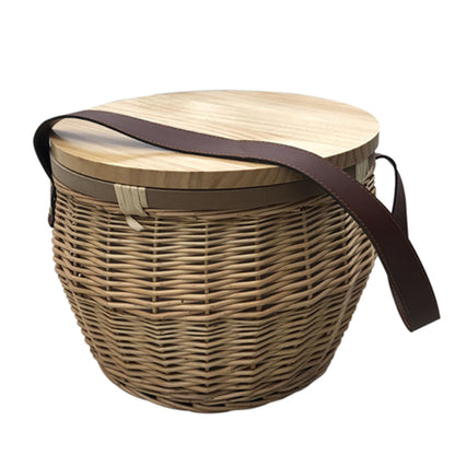 Scotch Wicker Picnic Cooler Basket - WCB001