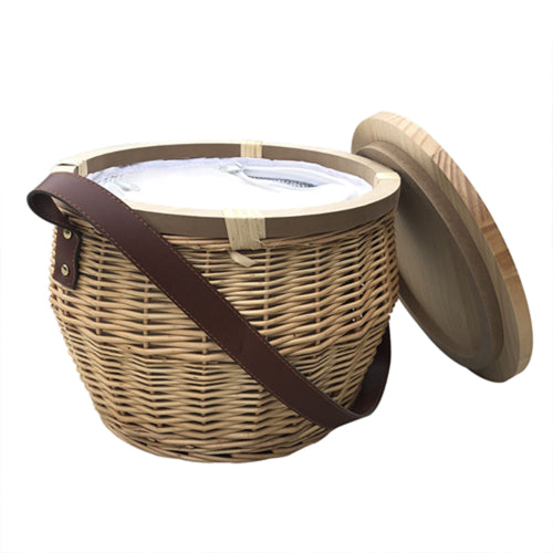 Scotch Wicker Picnic Cooler Basket - WCB001