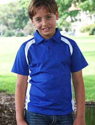 Team Essentials Contrast Panel Polo - CP0939