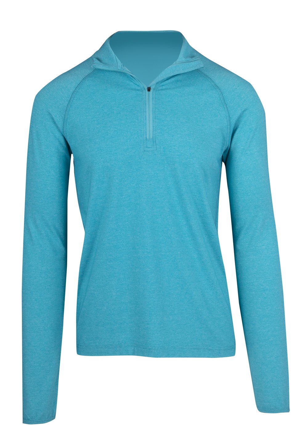 Mens Greatness Half Zip Mock Neck - F389HZ