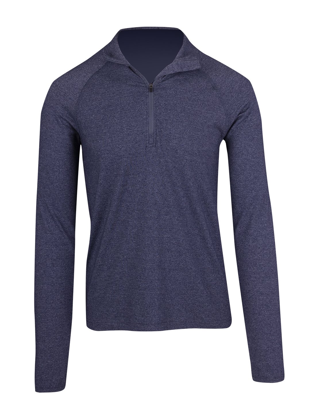 Mens Greatness Half Zip Mock Neck - F389HZ