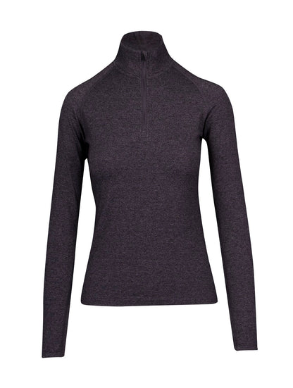 Ladies Greatness Half Zip Mock Neck - F389LD