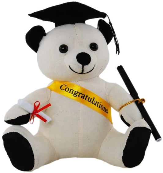 GRADUATION BEAR AUTO SMALL - 20cm