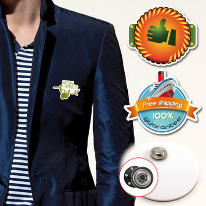 Acrylic Badges - PK27019D