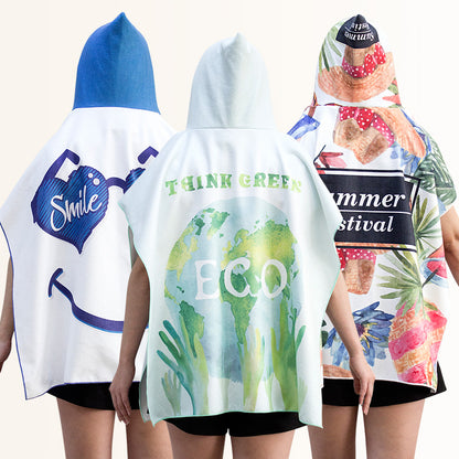 Hooded Towel Poncho - PK17040A