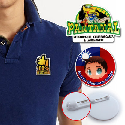 Acrylic Badges - PK27018K