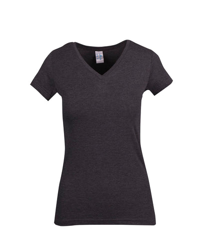 RAMO - Ladies Marl V-neck T-shirt - T903LD
